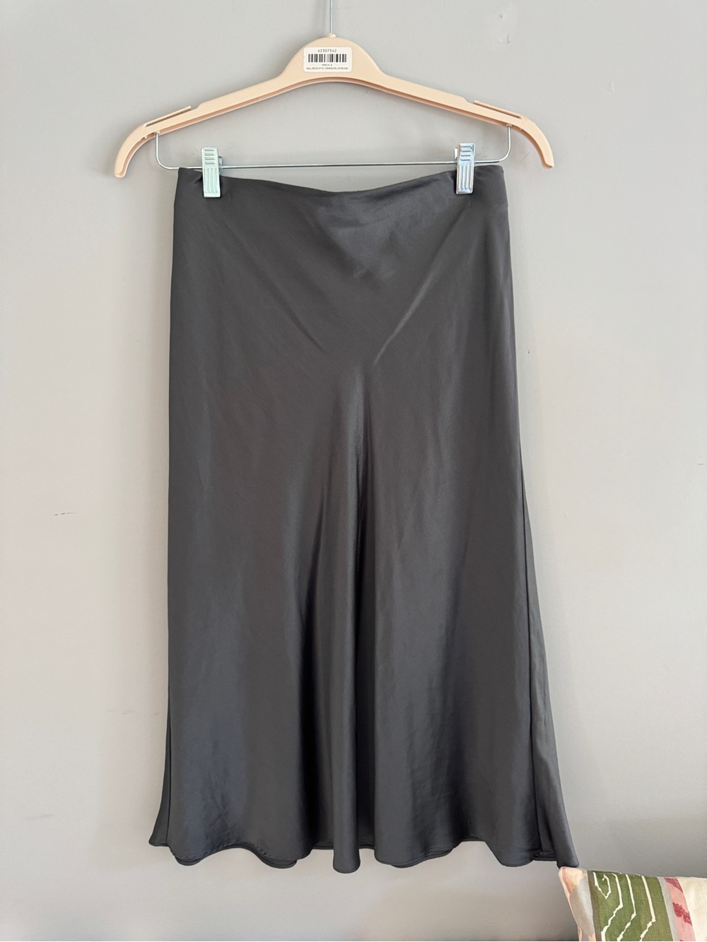 Quince Washable Silk Midi Skirt